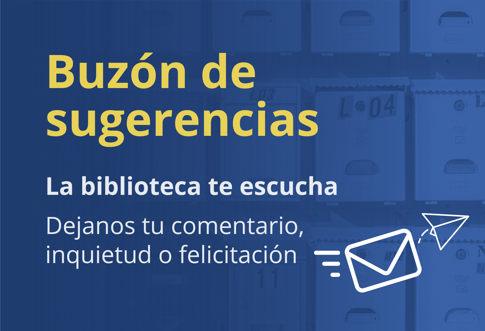 Buzón de sugerencias