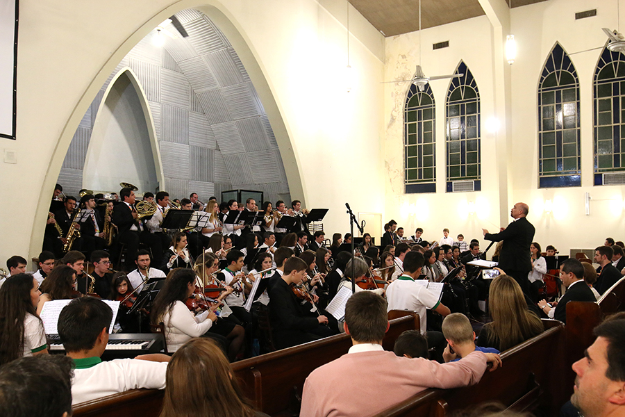La Banda de la Universidad fue parte de Megabandas Biblioteca E. Irving Mohr